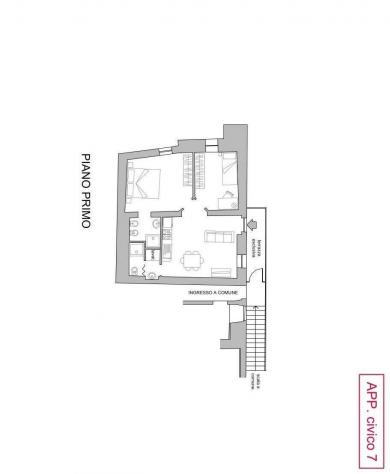 Appartamento in vendita a Siena 61 mq Rif: 1432972 - Foto 7