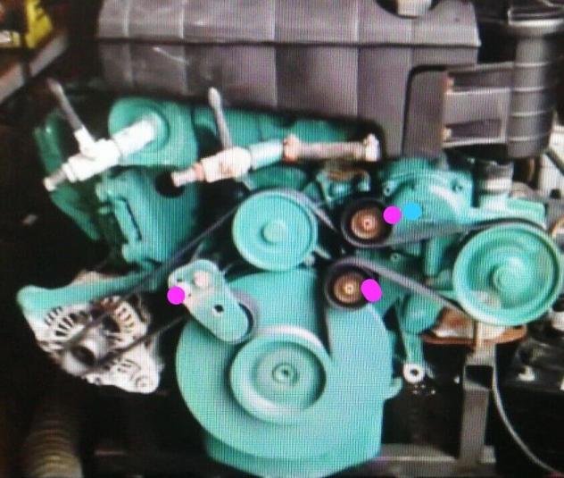 Kit Distrib. Organi Ausiliari Volvo Penta D4 D6 No Idroguida - Foto 3