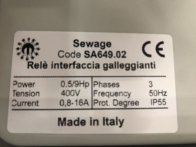Quadro di comando - Avviatore diretto per pompe sommergibili acque reflue 400V - Foto 3