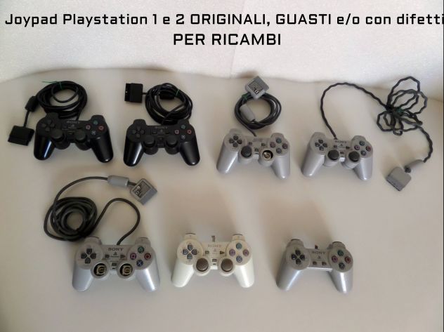 Joypad Playstation (vari modelli) per ricambi