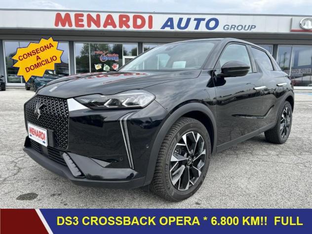 DS DS 3 Crossback 130cv EAT8 OPERA PELLE+NAVI+CAMERA+KEYLESS