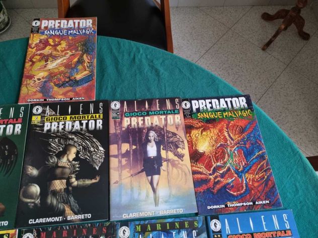 Fumetti: Aliens e Predator (miniserie complete - 17 albi) + cards - Foto 5
