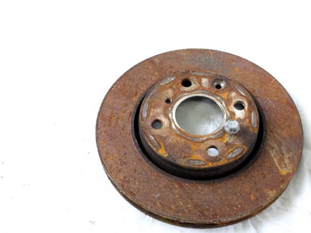 435120H020 COPPIA DISCHI FRENO ANTERIORI TOYOTA AYGO 1.0 B 50KW 5M 5P (2010) RICAMBIO USATO - Foto 4