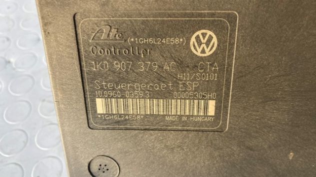 Centralina ABS Volkswagen Golf Plus 1.6 del 2007 (1K0614517AE) - Foto 4