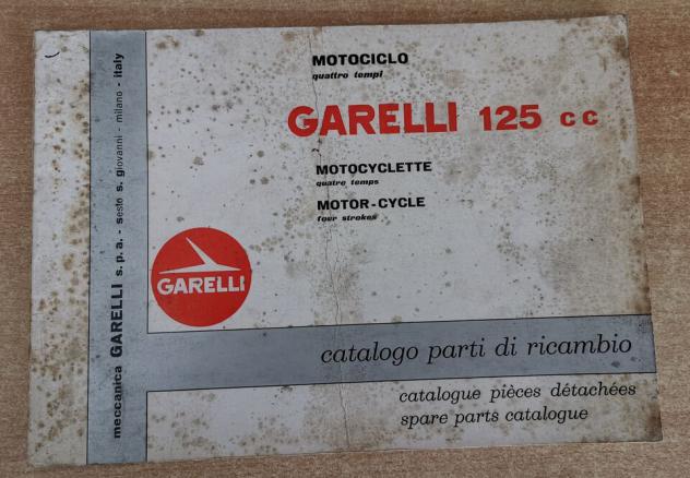 Catalogo ricambi Motociclo Garelli 125 cc 4t 1960 GR - Foto 2