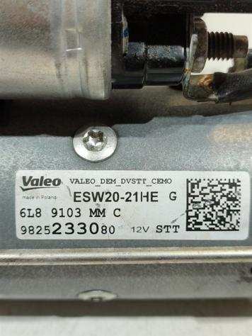 MOTORINO D' AVVIAMENTO CITROEN C3 AirCross 9825233080 YH01 diesel 1499 (17) - Foto 2