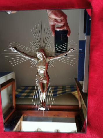 CROCIFISSO  ( SU VETRO ) - Foto 4