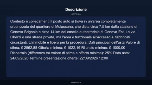 Immobile in asta di 9 m² in vendita a Genova - Foto 9