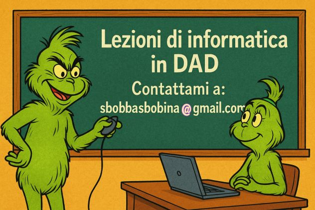 💻 Lezioni di Informatica e Uso del Computer in DAD