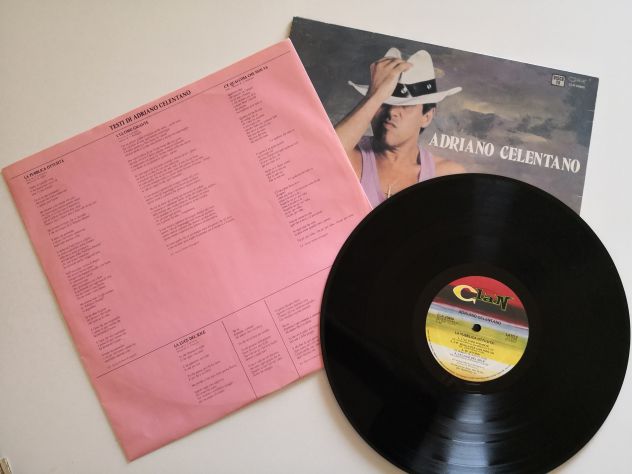 Disco Vinile Lp 33 giri Adriano Celentano "La pubblica ottusità" originale 1987 - Foto 4