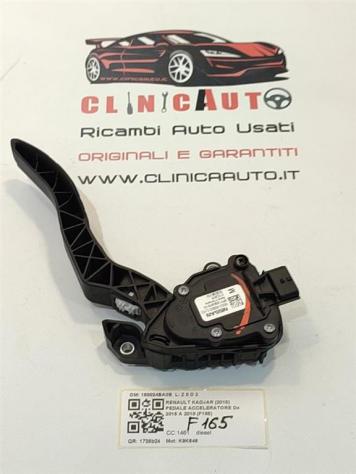 PEDALE ACCELERATORE RENAULT Kadjar Serie 180024BA0B K9K646 (15) - Foto 2