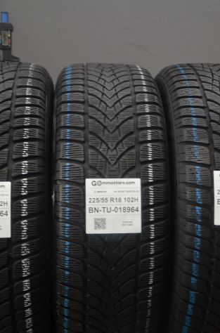 Dunlop Winter 4D 225/55 R18 usate x4 - Foto 3