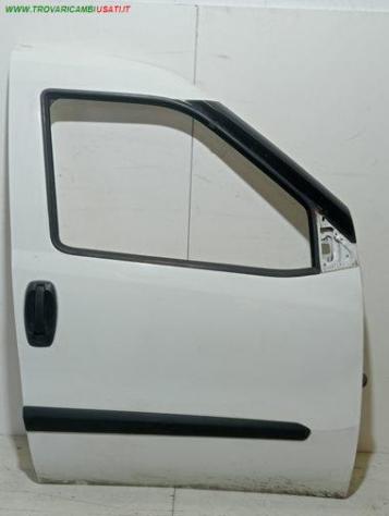 PORTA ANT. DX BIANCA CON SERR NO ALZ 999-U1561473 Carrozzeria Lamierati esterni Porte Porta ant. dx. FIAT - DOBLO - 2010 2015, FIAT - DOBLO - 201