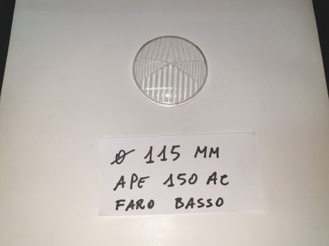 VETRO FARO PIAGGIO APE 150 AC FARO BASSO