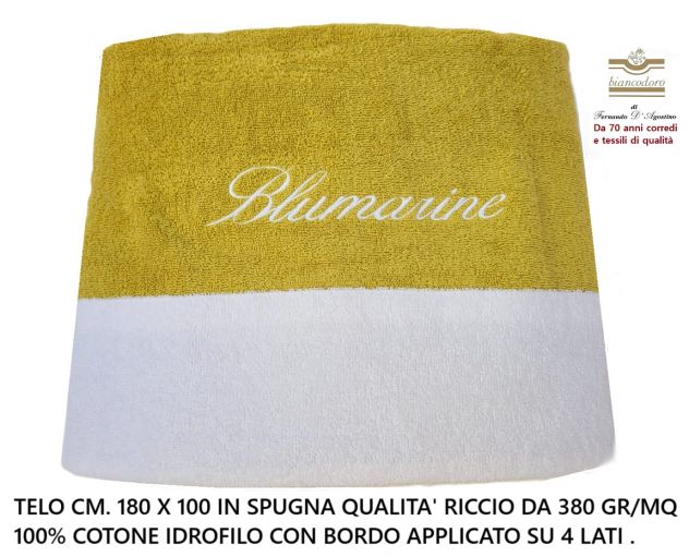Telo mare spugna BLUMARINE cm. 180 x 100 - Foto 2