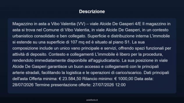 Immobile in asta di 107 m² in vendita a Vibo Valentia - Foto 10