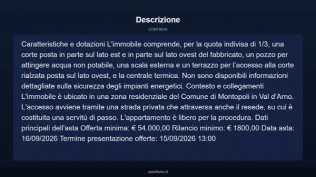 Immobile in asta di 85 m² in vendita a Montopoli in Val d'Arno - Foto 9