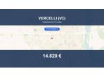 Immobile in asta di 81 m², box auto in vendita a Vercelli
