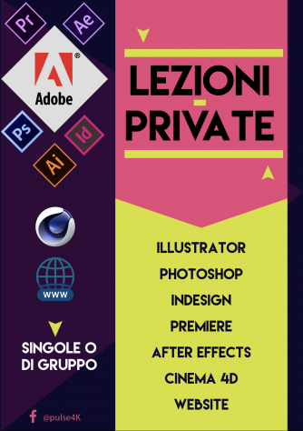 Insegnante impartirsce lezioni di Informatica, AI, Grafica, Web, 3D, Video