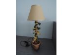 Lampada da tavolo ARTIGIANALE realizzata a mano.