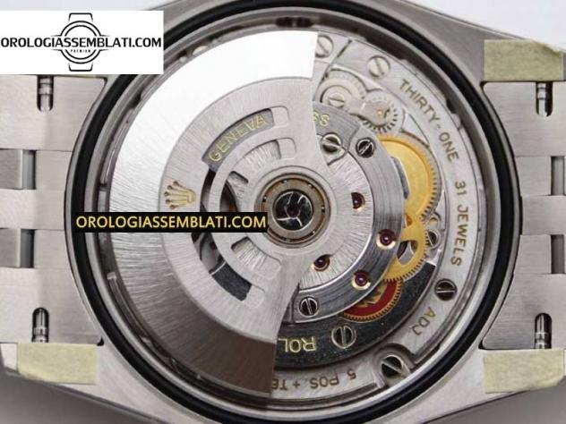 REPLICA Rolex DATEJUST 36 SS 116234 1:1 BEST EDITION ACCIAIO 904L QUADRANTE BLU CON BASTONE SUL BRACCIALE JUBILEE 3135 - Foto 14