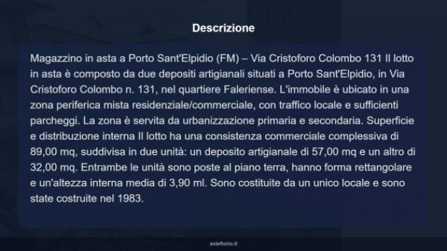 Immobile in asta di 89 m² in vendita a Porto Sant'Elpidio - Foto 9