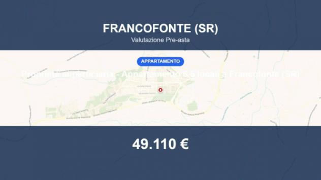 Immobile in asta di 67 m², box auto in vendita a Francofonte