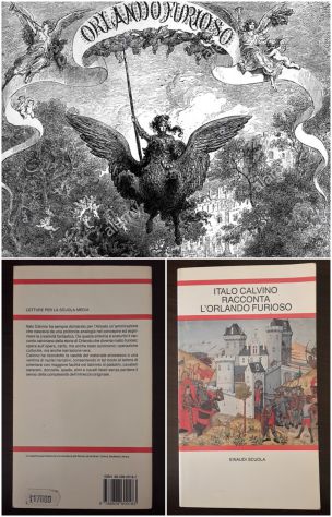 ITALO CALVINO RACCONTA L'ORLANDO FURIOSO, EINAUDI SCUOLA n. 78, 1990.