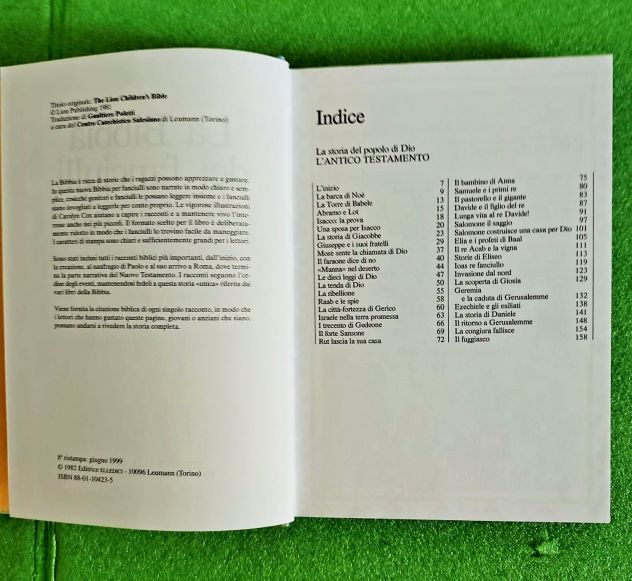 "La Bibbia dei Fanciulli. La più Bella Storia del Mondo" Ed. Elledici - Foto 7