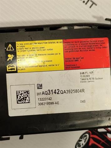 AIRBAG SEDILE DESTRO OPEL Insignia S. Wagon 13223142 (0817) - Foto 2