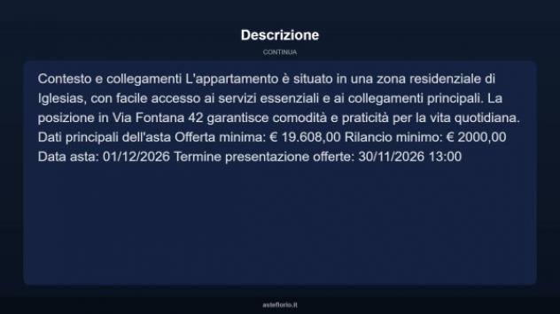 Immobile in asta di 90 m² con più di 5 locali in vendita a Iglesias - Foto 11