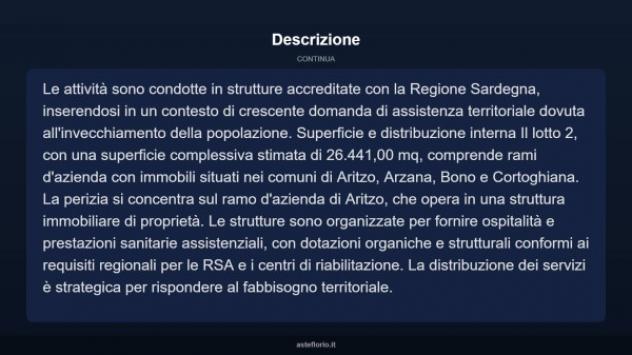 Immobile in asta di 26441 m² in vendita a Aritzo - Foto 5