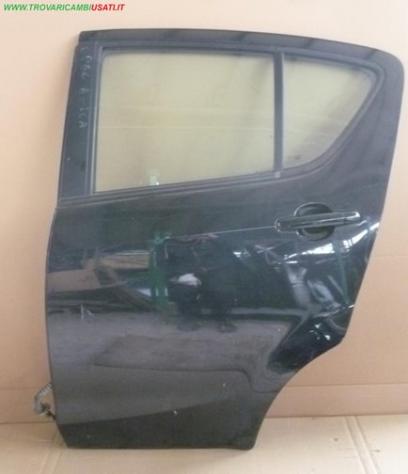 PORTA POST.S. NERO MET  Carrozzeria  Lamierati esterni  Porte  Porta post. sx. OPEL - AGILA B - 01-03-2008 - 01-06-2015