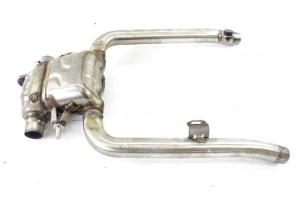 TRIUMPH SPEED TWIN 900 T2206107 COLLETTORE CATALIZZATORE SCARICO 21 - 24 CATBOX EXHAUST MANIFOLD T2207333 - Foto 3