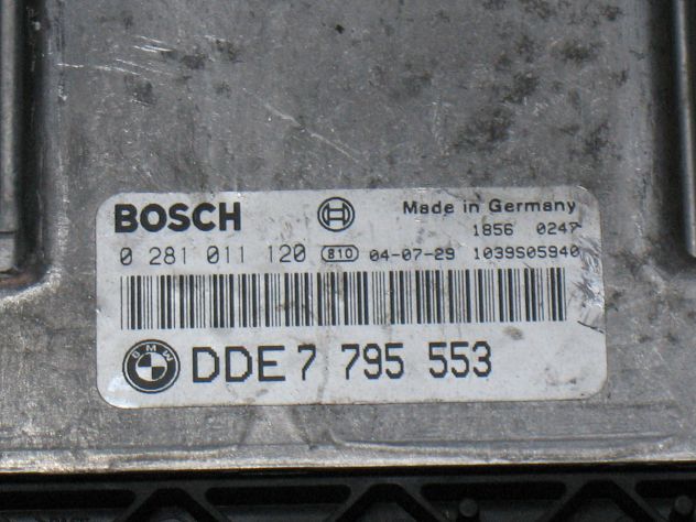 0281011120 ECU BMW 5.30 3.0 EDC16C1-4.41 0281011120 DDE7795550 7795550 - Foto 2