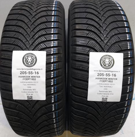 2 GOMME 205 55 16 HANKOOK A63151