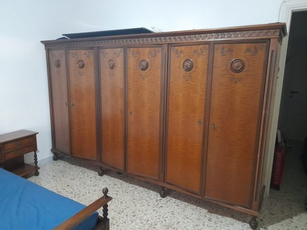 Camera da letto matrimoniale completa in legno massello - Foto 2