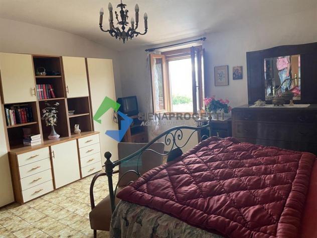 Terra-tetto in pietra e magazzino indipendente nell’antico borgo di Tocchi, Monticiano, Siena. - Foto 10