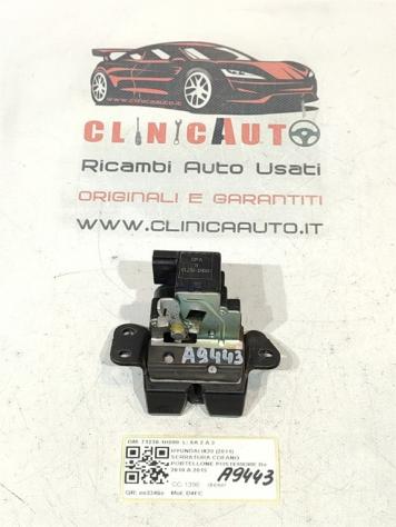 SERRATURA COFANO POSTERIORE HYUNDAI iX20 Serie 71230-1H000 D4FC (1019) - Foto 2