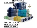 Missoni , set completi spugna bagno 5 pezzi ( 3 modelli )