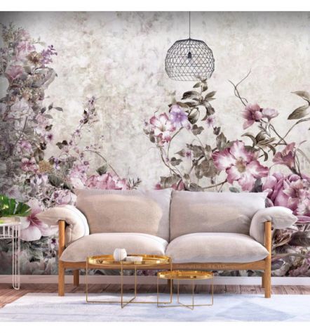 Fotomurale Adesivo Fiori Vintage ARREDALACASA