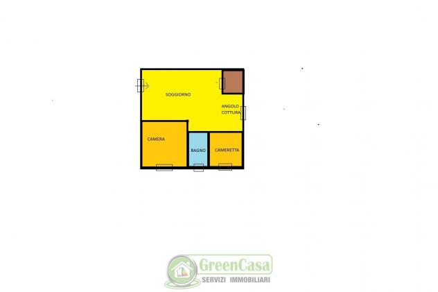 APPARTAMENTO di 3 vani e di 80 mq (CAVENAGO DI BRIANZA) rif. CAVENAGO 3 LOCALI 155 - Foto 13