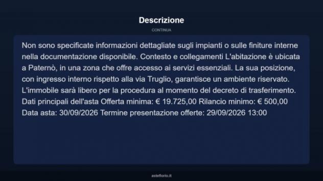 Immobile in asta di 98 m² in vendita a Paternò - Foto 11