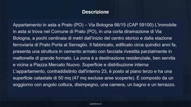 Immobile in asta di 50 m², box auto in vendita a Prato - Foto 18