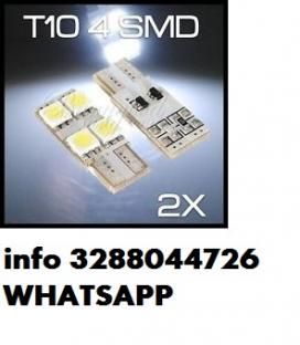 Coppie di lampadine a led luci di posizione auto 24 smd t10