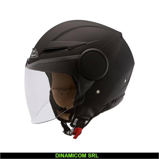 NUOVO CASCO SMK NERO DEMIJET