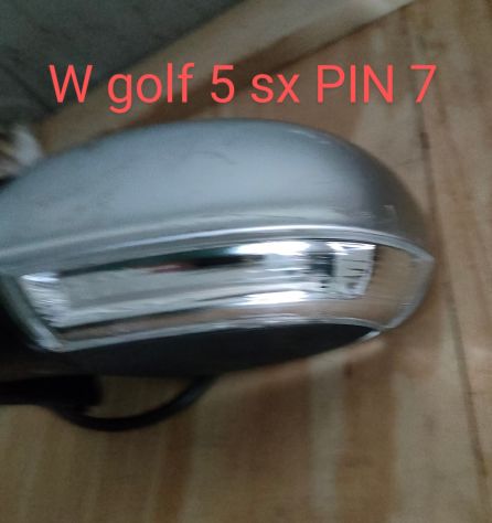 Specchio porta sx w golf 5 PIN 7 - Foto 3
