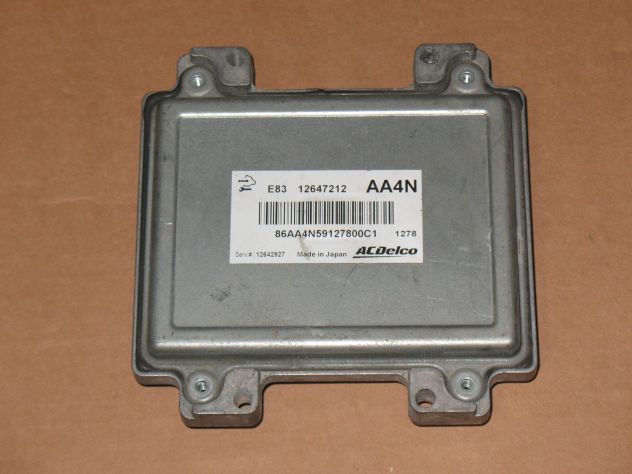 12647212 ECU CENTRALINA MOTORE OPEL ASTRA MERIVA E83 12647212 AA4N 12642927 - Foto 3