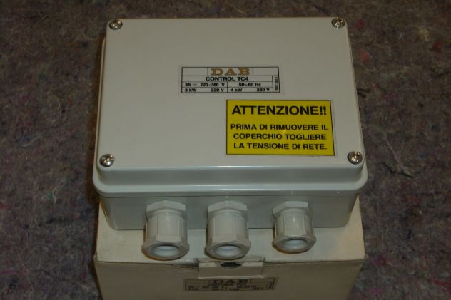 CENTRALINA ELETTRONICA CONTROLLO ELETTROPOMPE