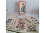 I Tarocchini di G. M. Mitelli  composti da 62 carte, formato mm 72x140. Disegni